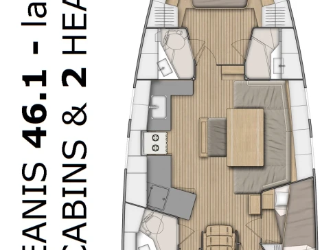 Sailboat rental with or without captain Bénéteau Pomer