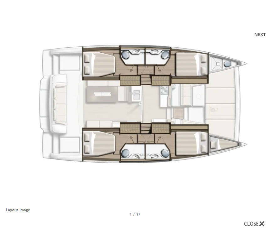 Yacht charter Nikiána cheap Bali 4.2