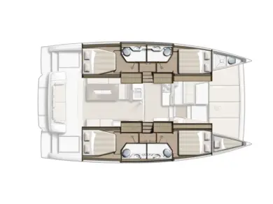 Catamaran rental in Pálairos - Bali Bali 4.2