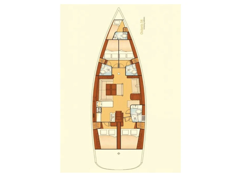 Rent a Bénéteau Oceanis 54 Lefkáda