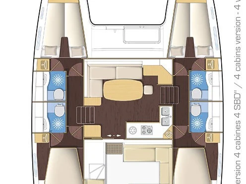 Yacht charter Turgutreis cheap Lagoon 400 S2