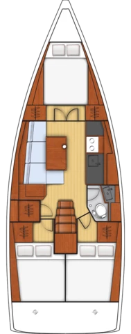 Sailboat rental with or without captain Bénéteau Fethiye