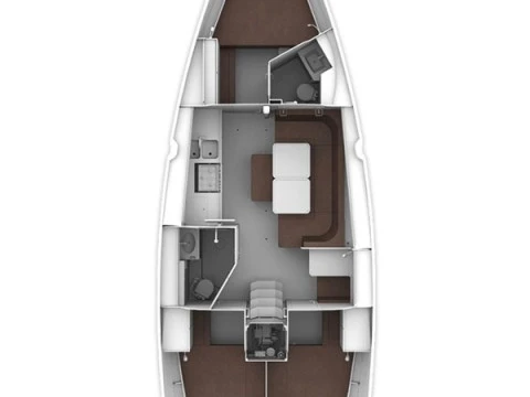 Bareboat Rental Sailboat Bavaria with a boat licence