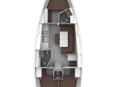 Bareboat Rental Sailboat Bavaria with a boat licence