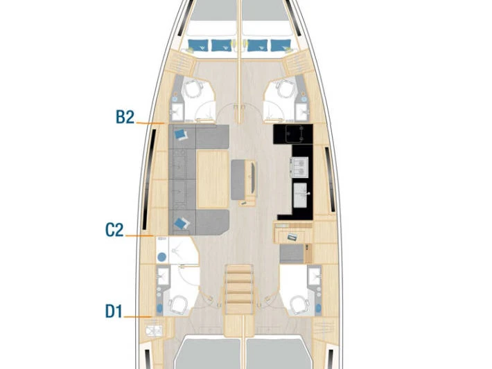 Yacht charter Pula cheap Hanse 460