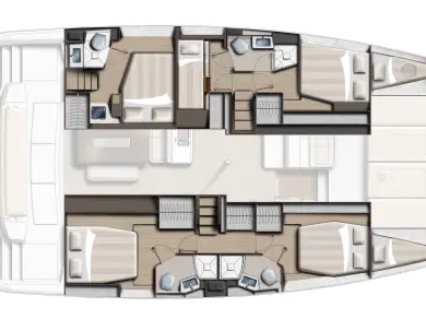 Yacht charter Sukošan cheap Bali 4.6