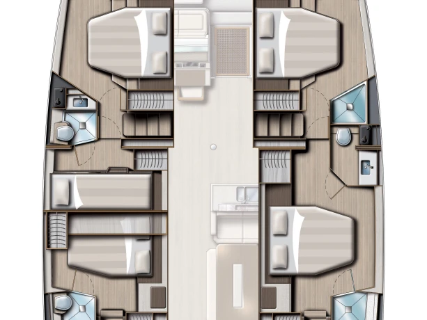 Yacht charter Seget Donji cheap Bali 4.8