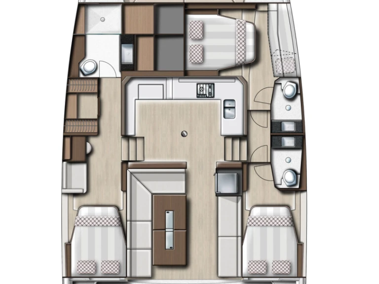 Bareboat Rental Catamaran Bali with a boat licence