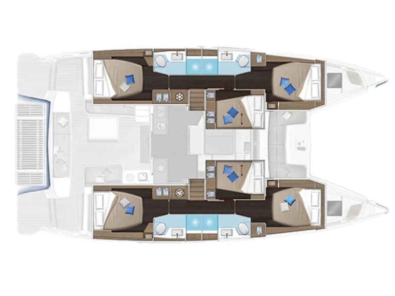 Catamaran rental in Seget Donji - Lagoon Lagoon 51