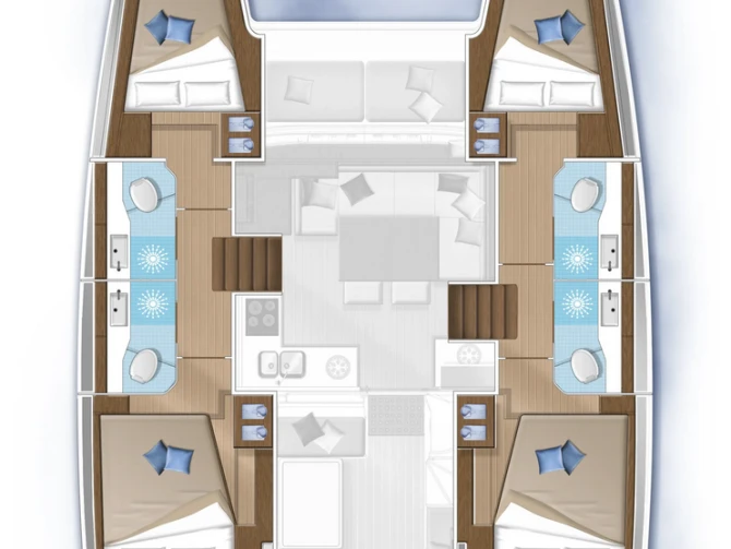 Lagoon Lagoon 40 in Tromsø on SamBoat