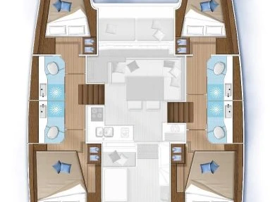 Catamaran rental in Rogač - Lagoon Lagoon 40