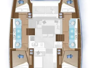 Catamaran rental in Rogač - Lagoon Lagoon 40