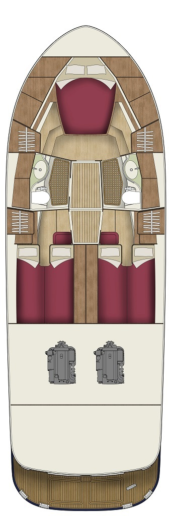 Luxury Yacht rental with or without captain Sas Vektor Sukošan