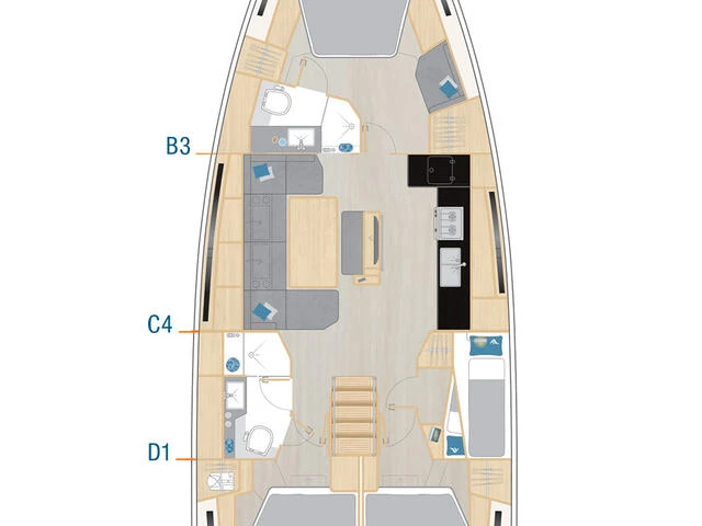 Sailboat for rent Göcek at the best price