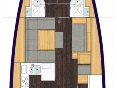 Sailboat rental with or without captain Bavaria Kaštela