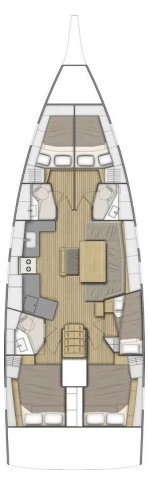 Sailboat rental in Deme of Volos - Bénéteau Oceanis 46.1