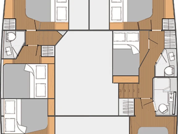 Rent a Fountaine Pajot Saba 50 Trogir