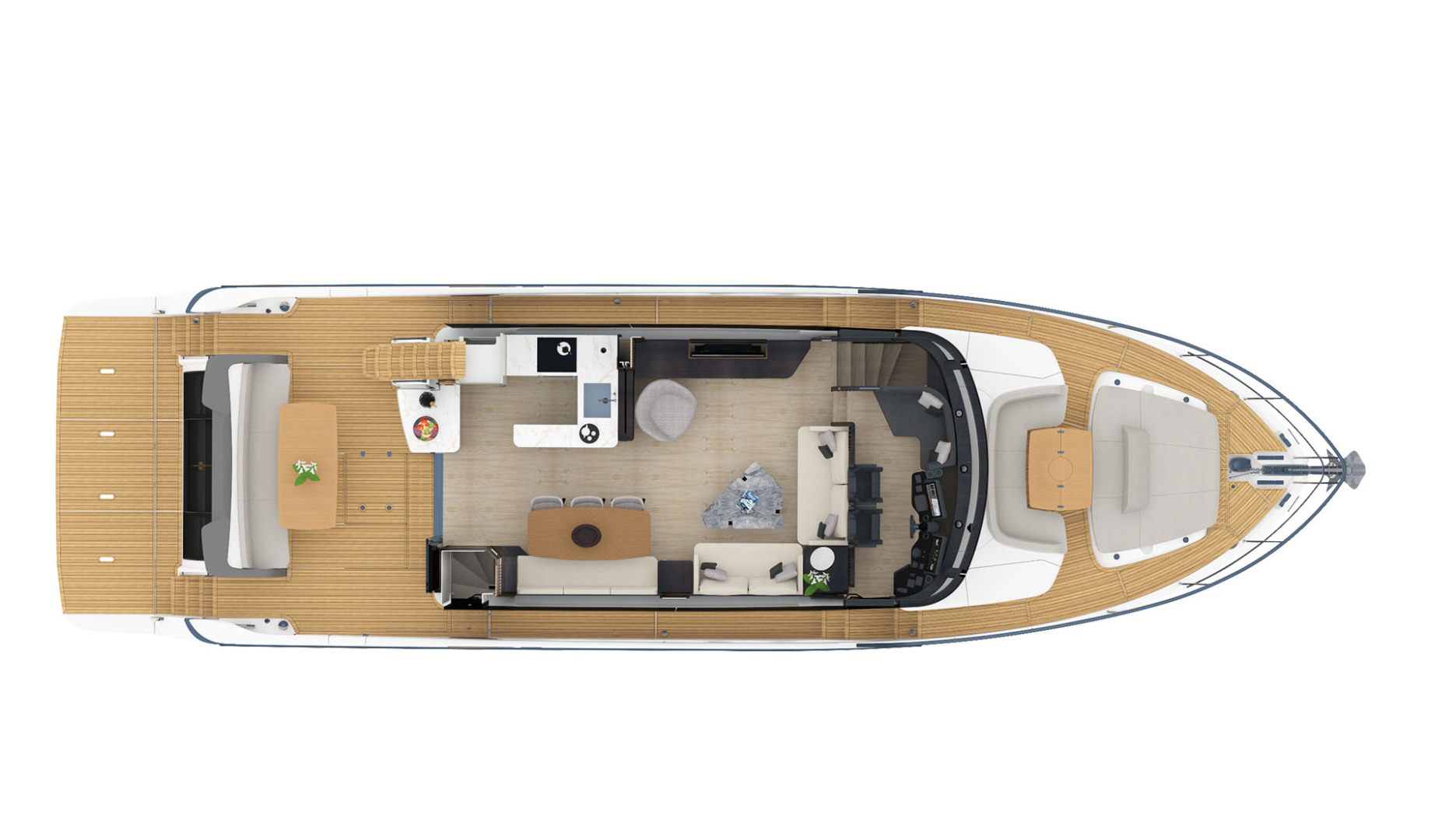 Luxury Yacht rental in Sukošan - Absolute Yachts Navetta 64