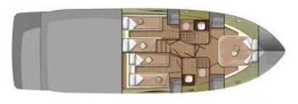 Bareboat Rental Luxury Yacht Sessa Marine with a boat licence