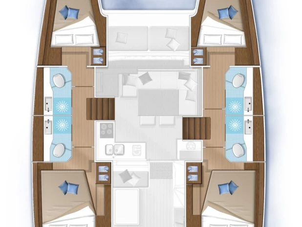 Rent a Lagoon Lagoon 40 Seget Donji