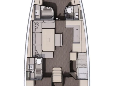 Boat rental Dufour Dufour 470 in Fethiye on Samboat