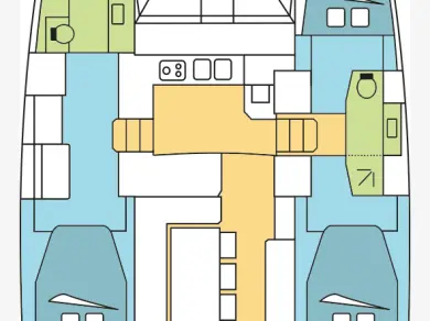 Bareboat Rental Catamaran Bali with a boat licence