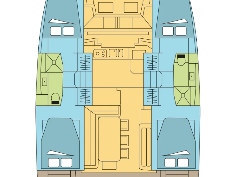 Catamaran for rent Marsh Harbour at the best price