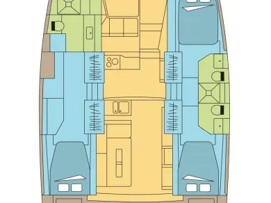 Bareboat Rental Catamaran Bali with a boat licence