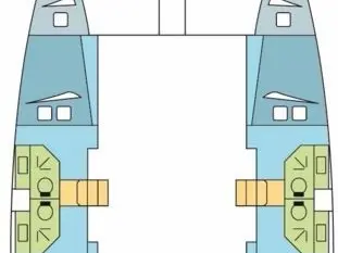 Yacht charter Anse Marcel cheap Bali 4.3