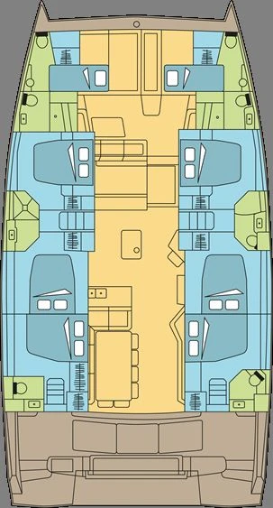 Catamaran for rent Raiatea Island at the best price