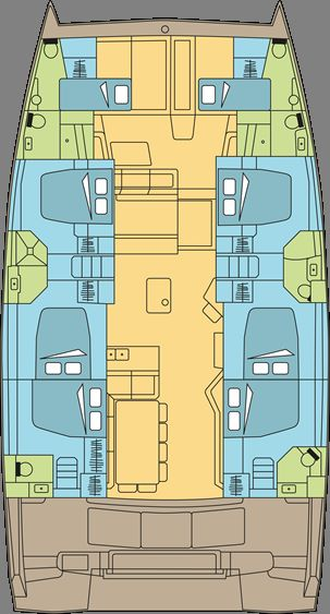 Catamaran for rent Raiatea Island at the best price
