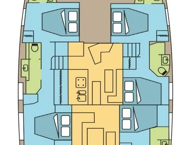 Bareboat Rental Catamaran Fountaine Pajot with a boat licence