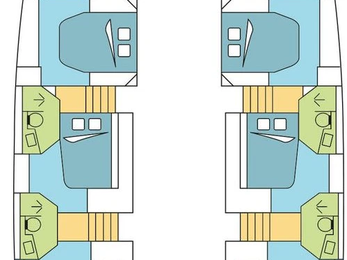 Yacht charter Bas du Fort cheap Ipanema 58