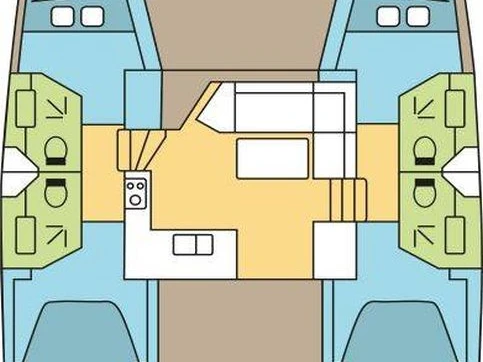 Fountaine Pajot Isla 40 charter bareboat or captained in  Parham Town