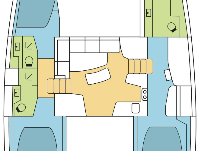 Boat rental Lagoon Lagoon 42 in Parham Town on Samboat
