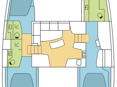 Boat rental Lagoon Lagoon 42 in Parham Town on Samboat