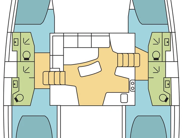 Boat rental Lagoon Lagoon 42 in Bas du Fort on Samboat