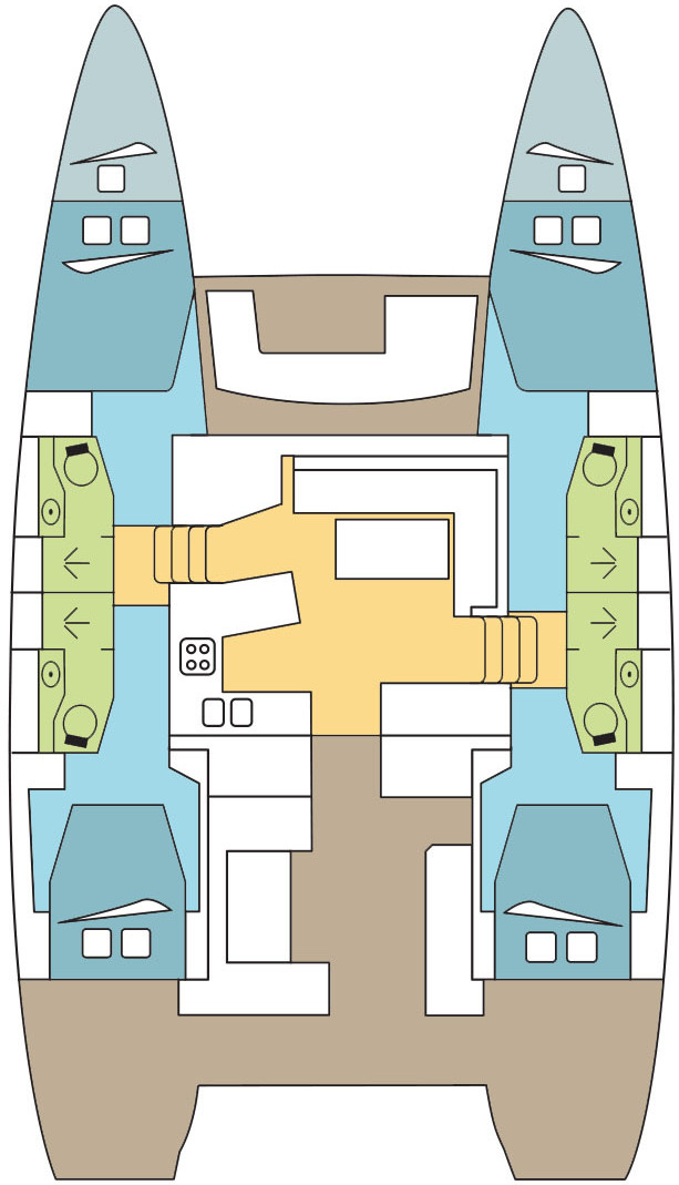 Catamaran for rent Marsh Harbour at the best price