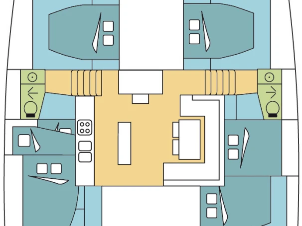 Catamaran rental in Anse Marcel - Lagoon Lagoon 52 F