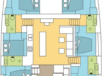 Catamaran rental with or without captain Lagoon Alimos