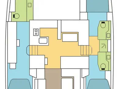 Catamaran rental in Komolac - Nautitech Nautitech 46 Fly