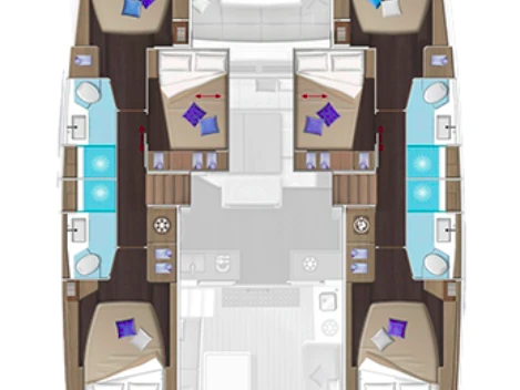 Catamaran for rent Kaštela at the best price