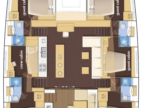 Rent a Lagoon Lagoon 620 Split