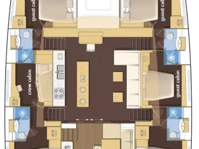 Rent a Lagoon Lagoon 620 Split