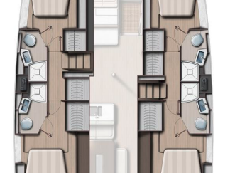 Catamaran rental in Mykonos (Island) - Bali Bali 4.4