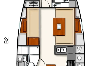 Bareboat Rental Sailboat Hanse with a boat licence