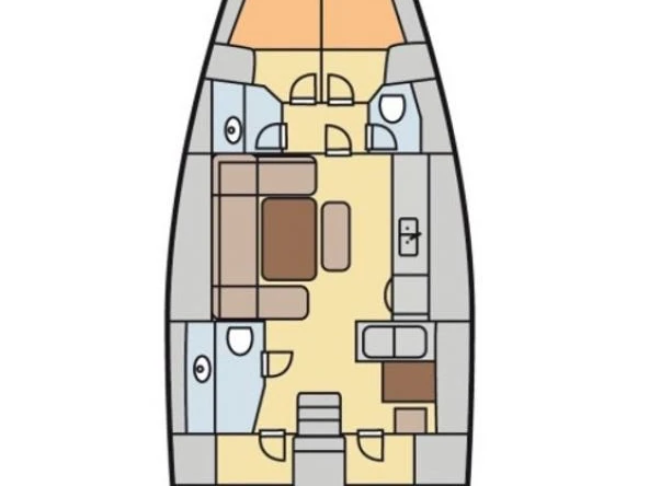 Boat rental Dufour Dufour 450 Grand Large in Fethiye on Samboat