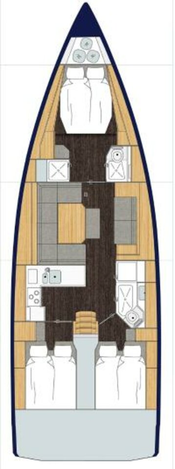 Boat rental Bavaria Bavaria C45 in Pula on Samboat