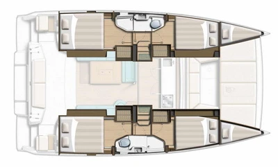 Yacht charter Ðuraševići cheap Bali Catsmart