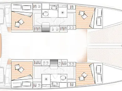 Catamaran rental in Rhodes (City) - Excess Excess 11